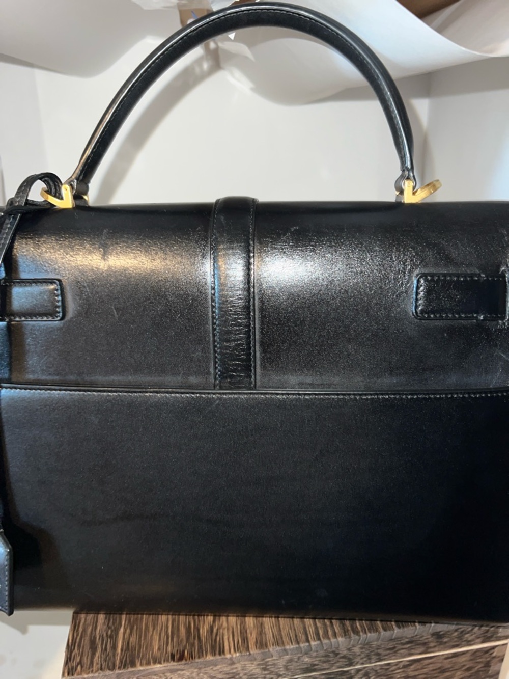 Saint Laurent Le Fermoir Top Handle Bag - Picture 2 of 8